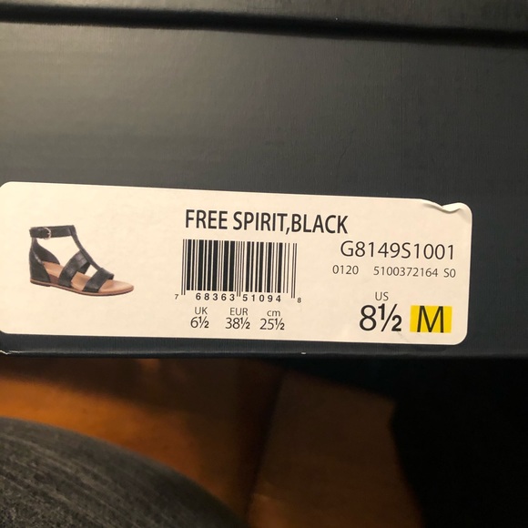 BLACK SANDALS - Picture 3 of 3